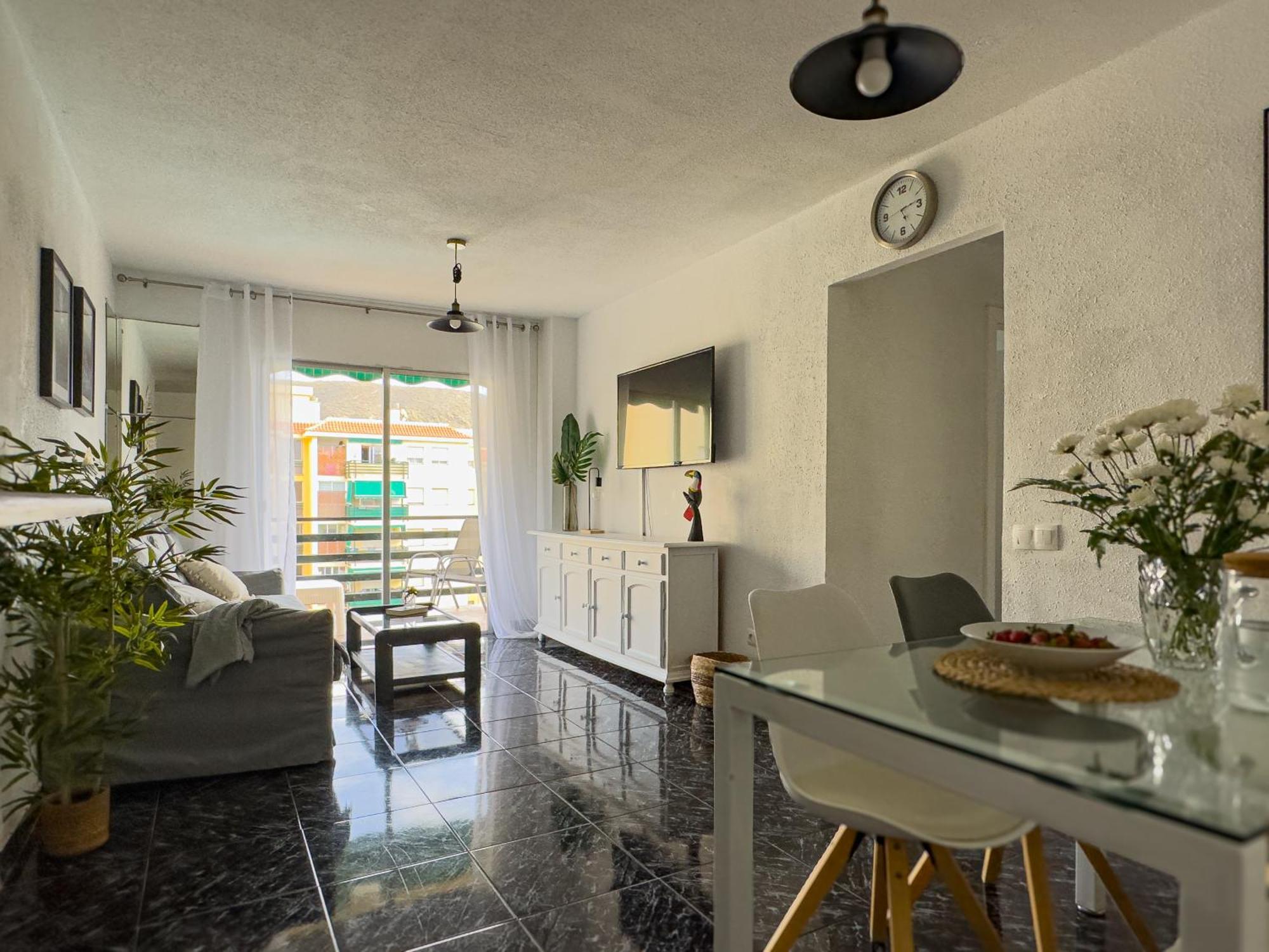 Amazing 3-Bedroom Apartment. Pool And Sea View! 洛斯克里斯蒂亚诺斯 外观 照片
