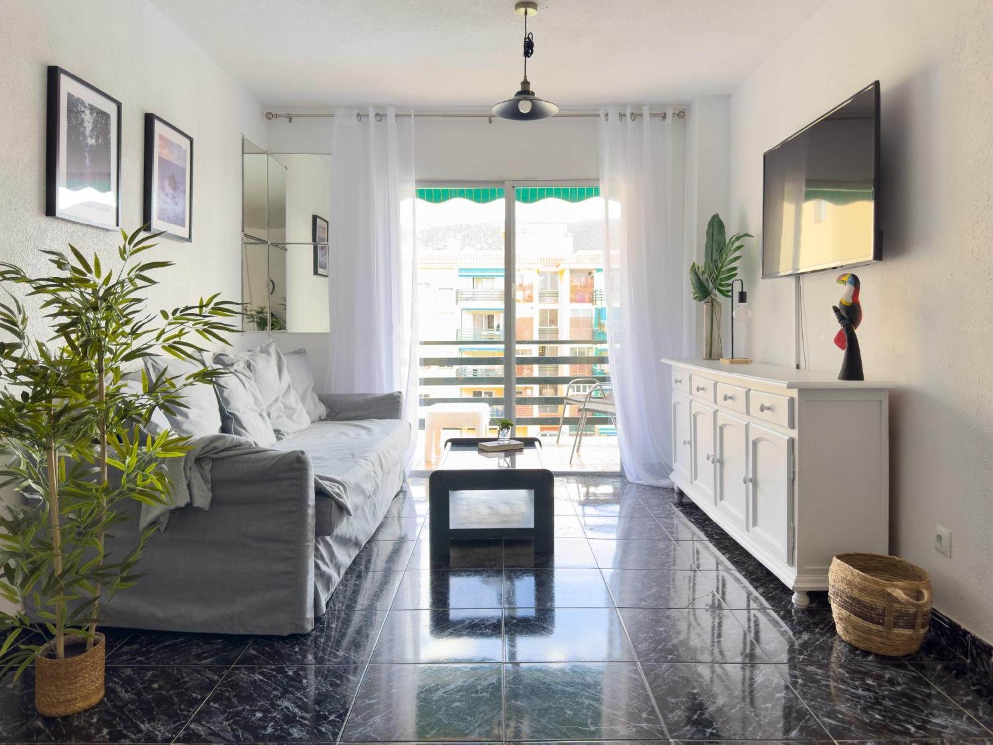 Amazing 3-Bedroom Apartment. Pool And Sea View! 洛斯克里斯蒂亚诺斯 外观 照片
