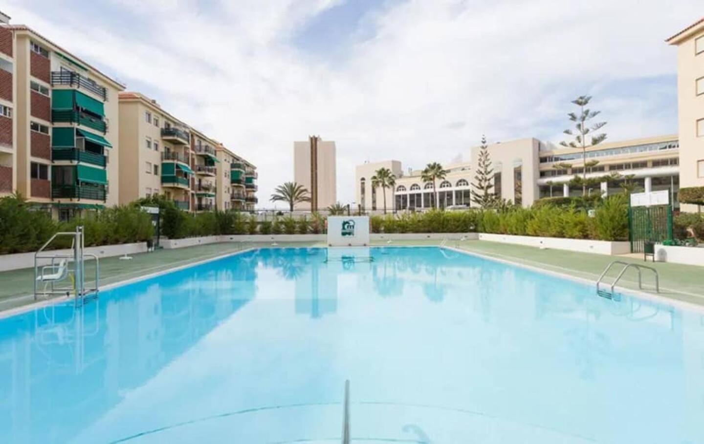 Amazing 3-Bedroom Apartment. Pool And Sea View! 洛斯克里斯蒂亚诺斯 外观 照片